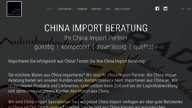 What China-import-beratung.de website looked like in 2019 (4 years ago)