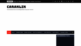 What Caraklik.net website looked like in 2019 (4 years ago)