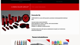 What Canncolor.fi website looked like in 2019 (4 years ago)