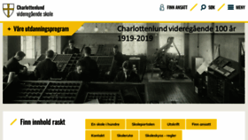 What Charlottenlund.vgs.no website looked like in 2019 (4 years ago)