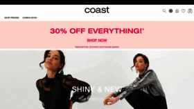 What Coastfashion.com website looked like in 2019 (4 years ago)