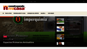 What Construyendomicasa.com website looked like in 2019 (4 years ago)