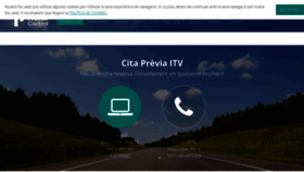 What Citaprevia.cat website looked like in 2019 (4 years ago)
