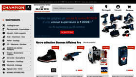 What Champion-direct.com website looked like in 2019 (5 years ago)