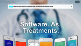 What Clicktherapeutics.com website looked like in 2019 (4 years ago)