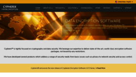 What Cypherix.co.uk website looked like in 2019 (5 years ago)