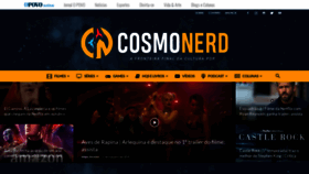 What Cosmonerd.com.br website looked like in 2019 (6 years ago)
