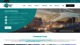 What Ctbusinesstravel.co.uk website looked like in 2019 (4 years ago)