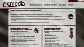 What Cs-media.fr website looked like in 2019 (4 years ago)