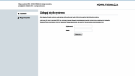 What Crm.nowafarmacja.pl website looked like in 2019 (4 years ago)