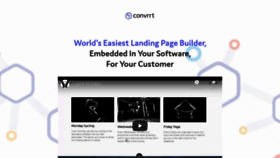 What Convrrt.com website looked like in 2019 (4 years ago)