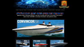 What Checkmatepowerboats.net website looked like in 2019 (4 years ago)