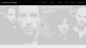 What Coldplayzone.it website looked like in 2019 (4 years ago)