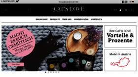 What Catslove.com website looked like in 2019 (4 years ago)