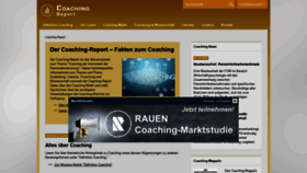 What Coaching-lexikon.de website looked like in 2019 (4 years ago)
