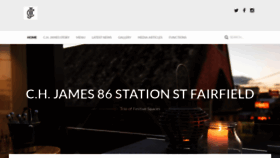 What Chjames.com.au website looked like in 2019 (4 years ago)