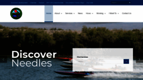 What Cityofneedles.com website looked like in 2019 (4 years ago)