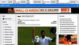 What Cricket.net website looked like in 2019 (4 years ago)