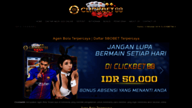 What Clickbet88.net website looked like in 2019 (4 years ago)