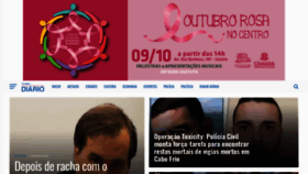 What Cliquediario.com.br website looked like in 2019 (4 years ago)