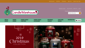 What Candlewarehouse.ie website looked like in 2019 (4 years ago)
