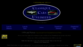 What Classiquecars.com website looked like in 2019 (4 years ago)