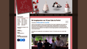 What Cakedufortin.nl website looked like in 2019 (4 years ago)