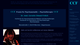 What Chlond-froelich.de website looked like in 2019 (4 years ago)