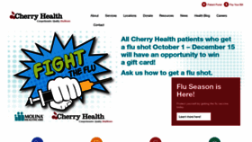 What Cherryhealth.org website looked like in 2019 (4 years ago)