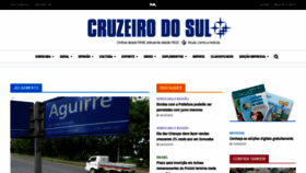 What Cruzeironet.com.br website looked like in 2019 (4 years ago)