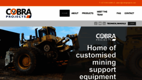 What Cobraprojects.com website looked like in 2019 (5 years ago)