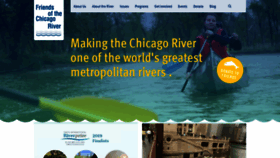 What Chicagoriver.org website looked like in 2019 (4 years ago)