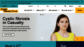 What Cftrust.org.uk website looked like in 2019 (4 years ago)