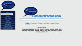 What Commentphotos.com website looked like in 2019 (4 years ago)