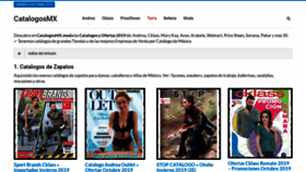 What Catalogosmx.moda website looked like in 2019 (4 years ago)