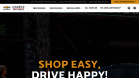 What Castlechevycars.com website looked like in 2019 (4 years ago)