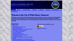 What Cityofwhitehouse.com website looked like in 2019 (4 years ago)