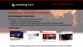 What Climbingturn.co.uk website looked like in 2019 (4 years ago)
