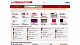 What Code-reduction.fr website looked like in 2019 (4 years ago)