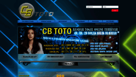 What Cbtoto.com website looked like in 2019 (4 years ago)