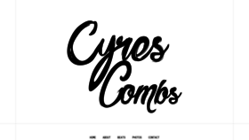 What Cyrescombs.com website looked like in 2019 (4 years ago)