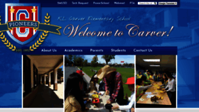 What Carverschool.us website looked like in 2019 (4 years ago)