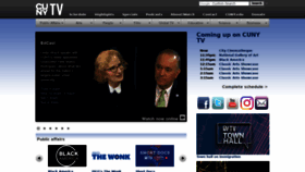 What Cuny.tv website looked like in 2019 (4 years ago)