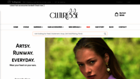 What Culturesse.com.au website looked like in 2019 (4 years ago)