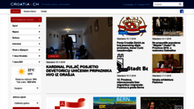 What Croatia.ch website looked like in 2019 (4 years ago)