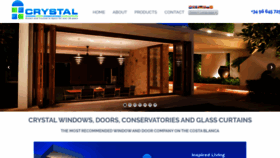 What Crystalwindows-spain.com website looked like in 2019 (4 years ago)