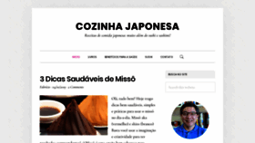 What Cozinhajaponesa.com.br website looked like in 2019 (4 years ago)