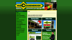 What Cranenbroek.nl website looked like in 2019 (4 years ago)