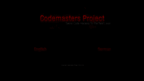 What Codemasters-project.net website looked like in 2019 (4 years ago)