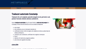 What Constanta-traduceri.ro website looked like in 2019 (4 years ago)